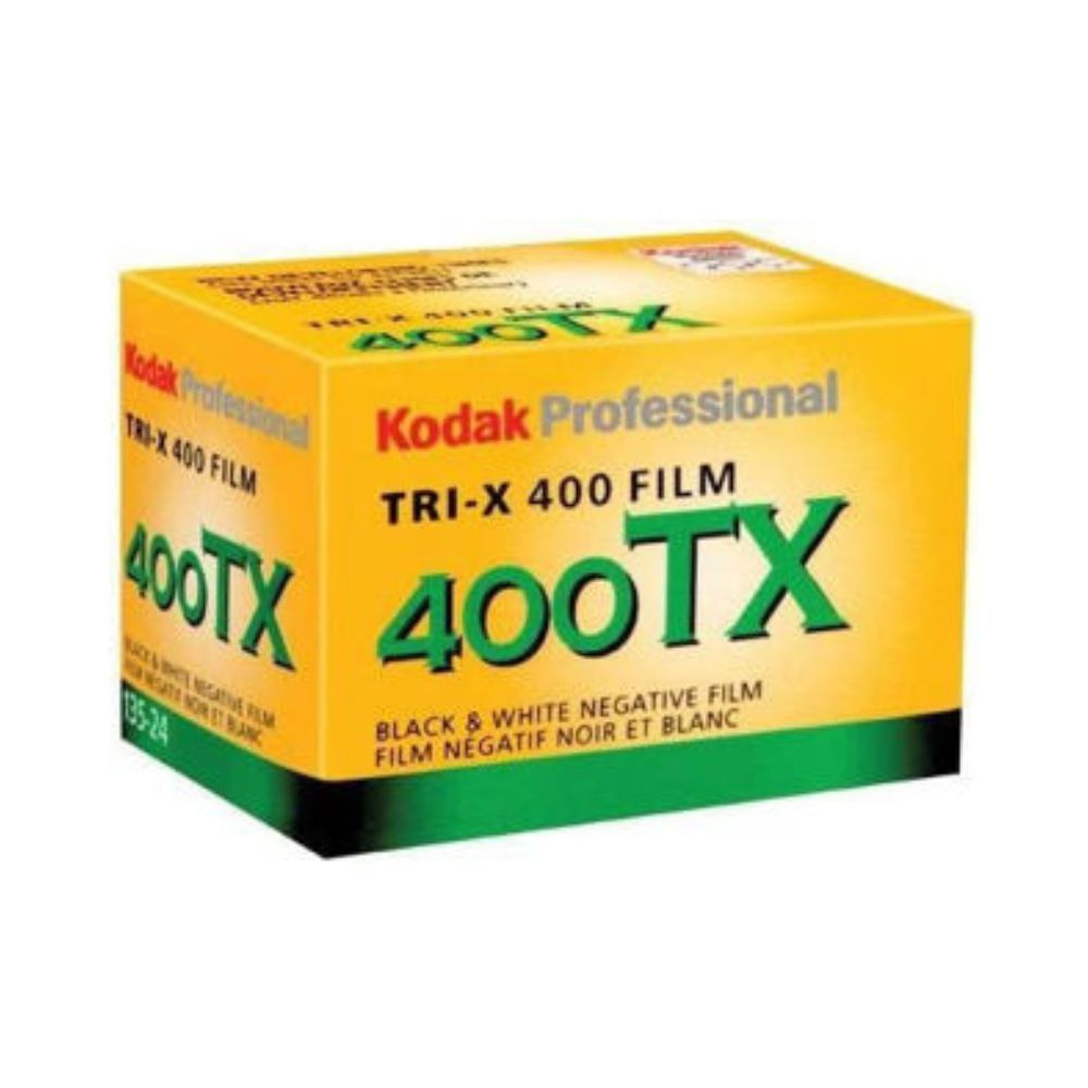 Kodak TX 135-24 Tri-X Pan 5063 WW - Black and White 35mm Film, ISO 400, 24 Exposures, Wide Dynamic Range, Classic Grain, Exceptional Sharpness - Single Box