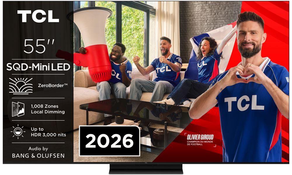 TCL SQD-Mini LED 55-Inch Smart TV (139 cm)