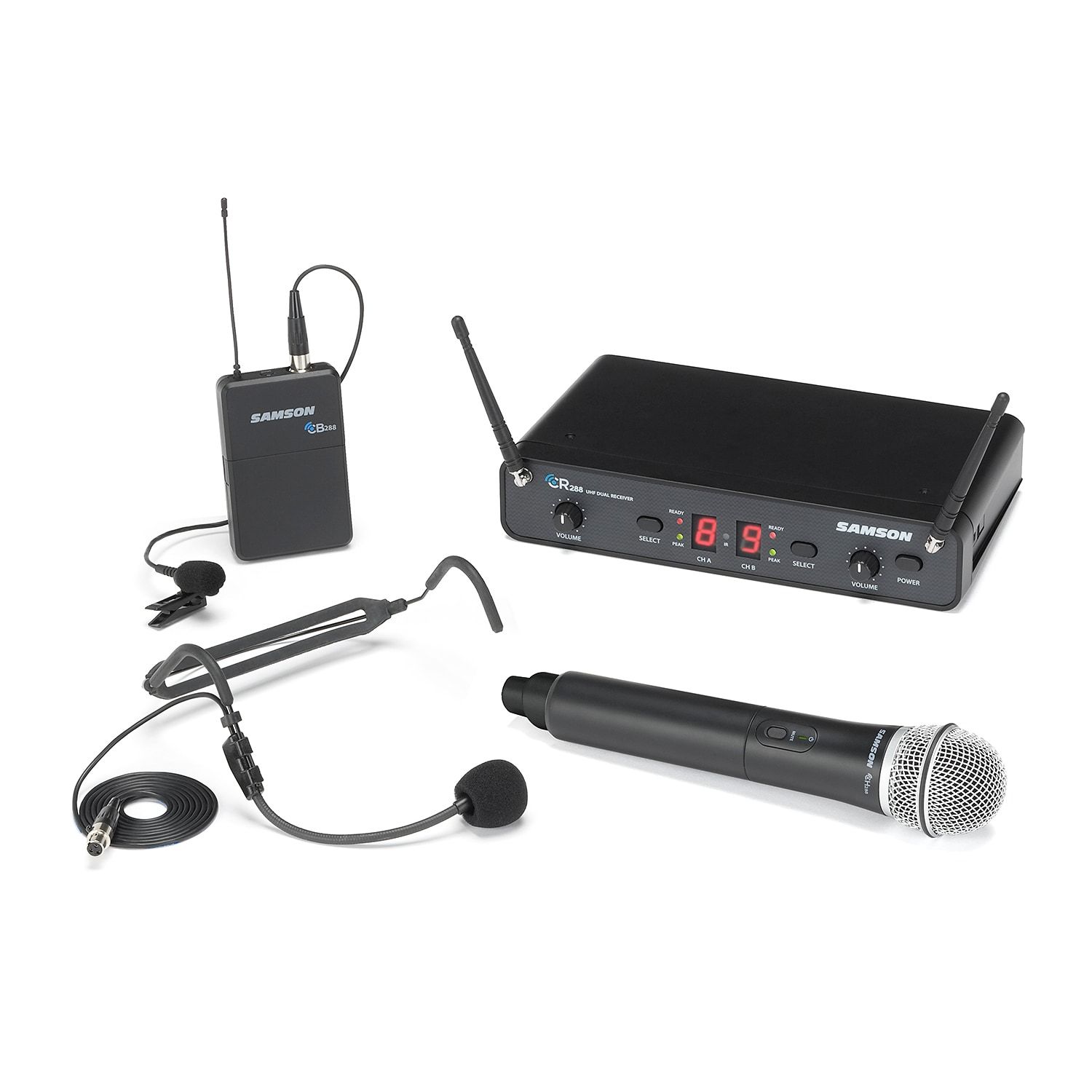 Samson CR288 Wireless All-in-One System (518-566 MHz)