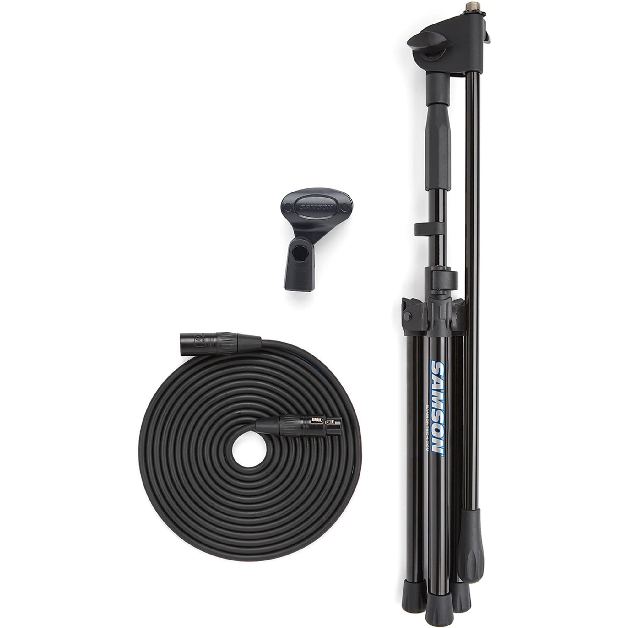 Samson MK10 Plus Microphone Stand with Cable and Clip