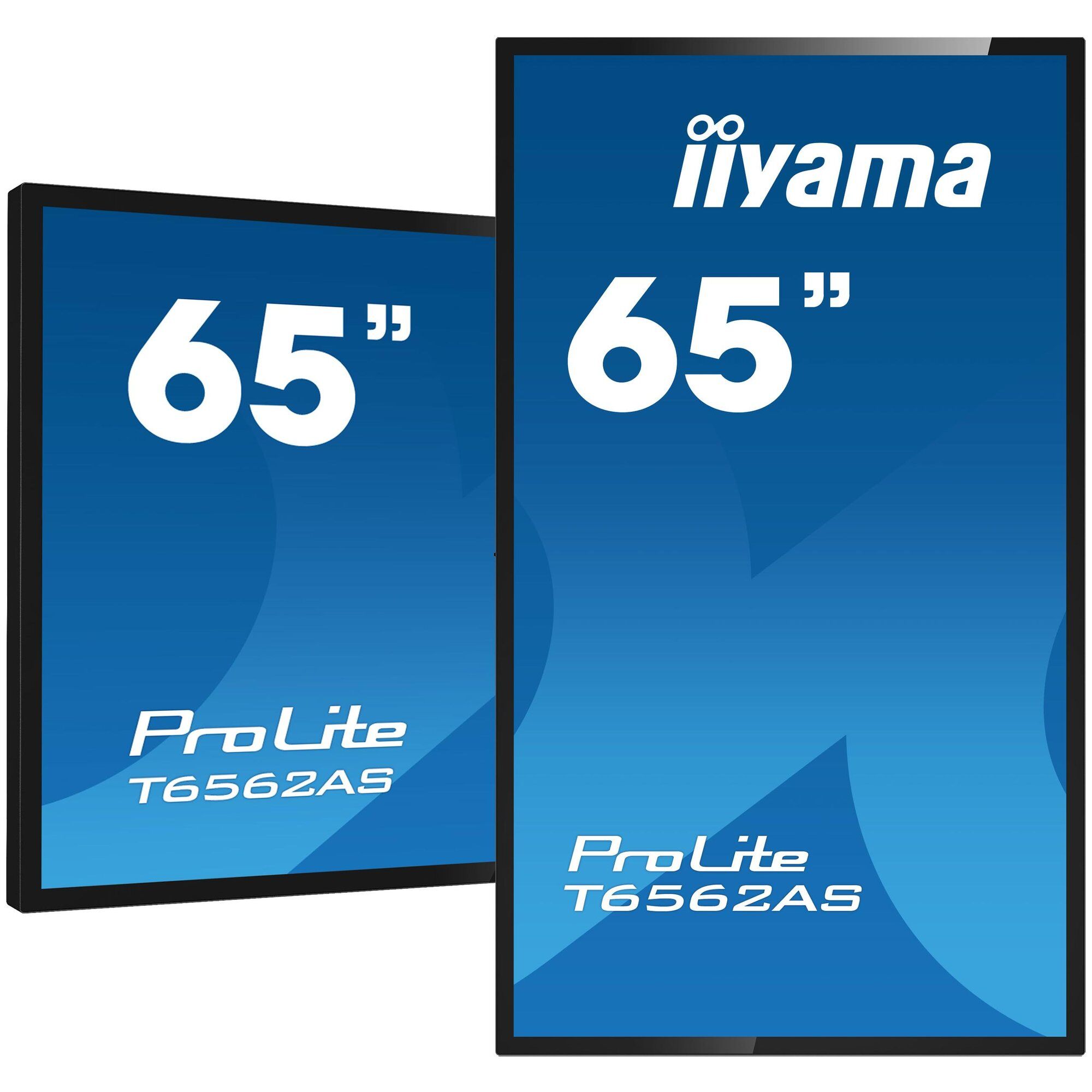 Iiyama ProLite T6562AS-B1 - 65" LED Interactive Digital Signage Display with Media Player and Multi-Touch Screen (Android)