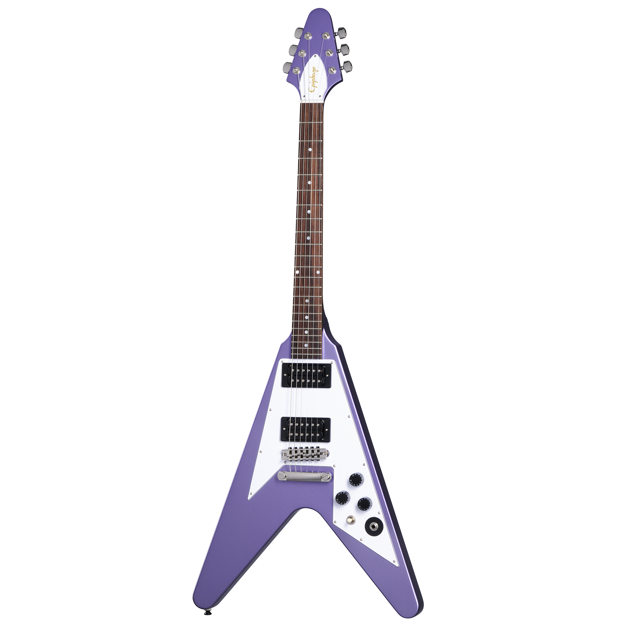 Epiphone Kirk Hammett 1979 Flying V Electric Guitar - Purple Metallic