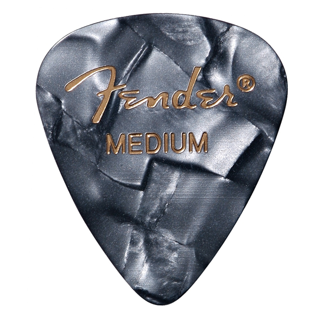 Fender 351 Shape Premium Medium Pickups (Set of 12) - Black