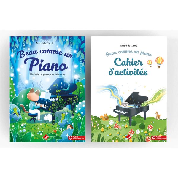 Beau comme un piano : pack méthode et cahier d'activités