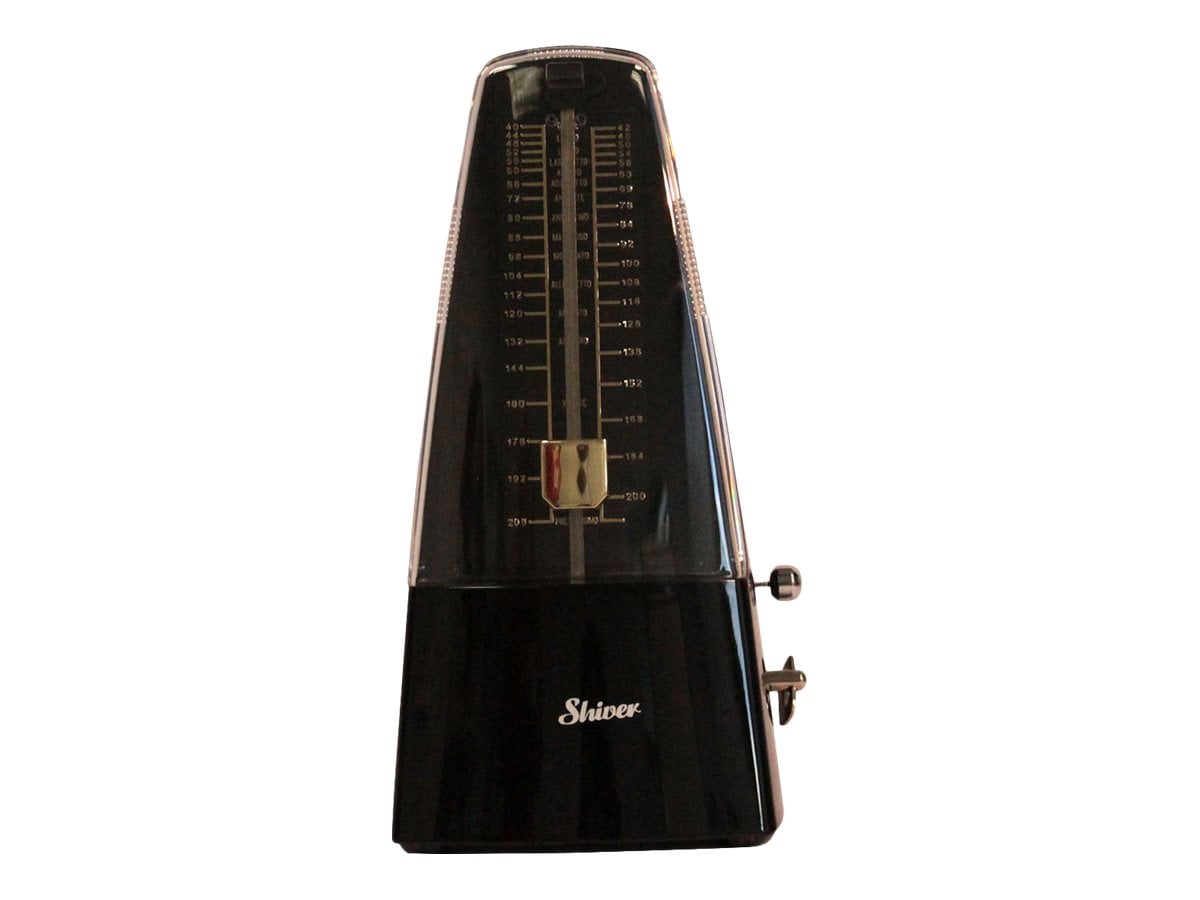 Metrónomo mecánico Shiver - Negro