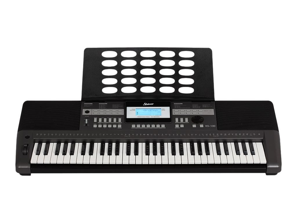 Teclado arranger Shiver KS-100 - 61 teclas - Negro - Shiver