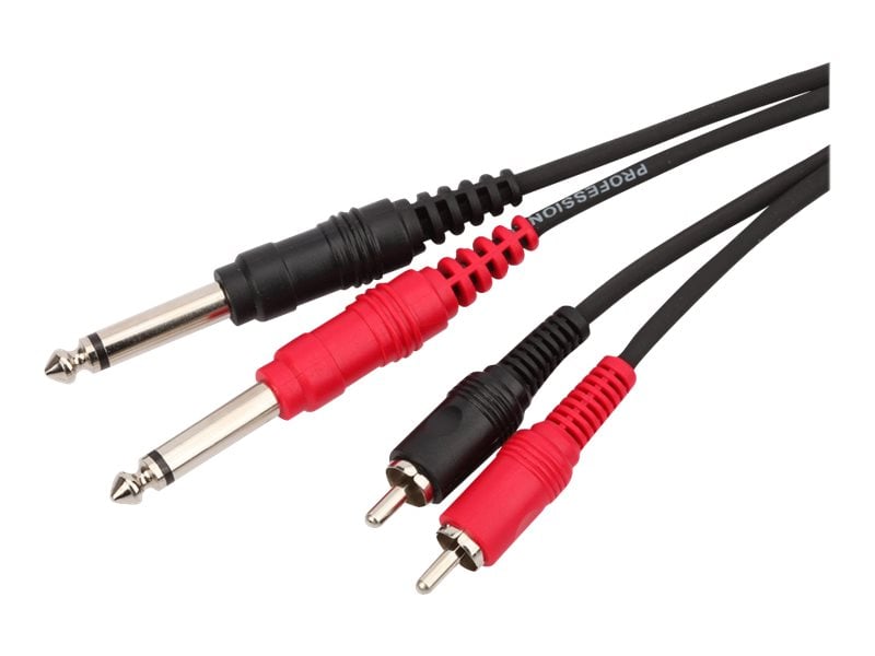 Shiver Audio Cable - 2 RCA to 2 Jacks 6.35mm - 3m