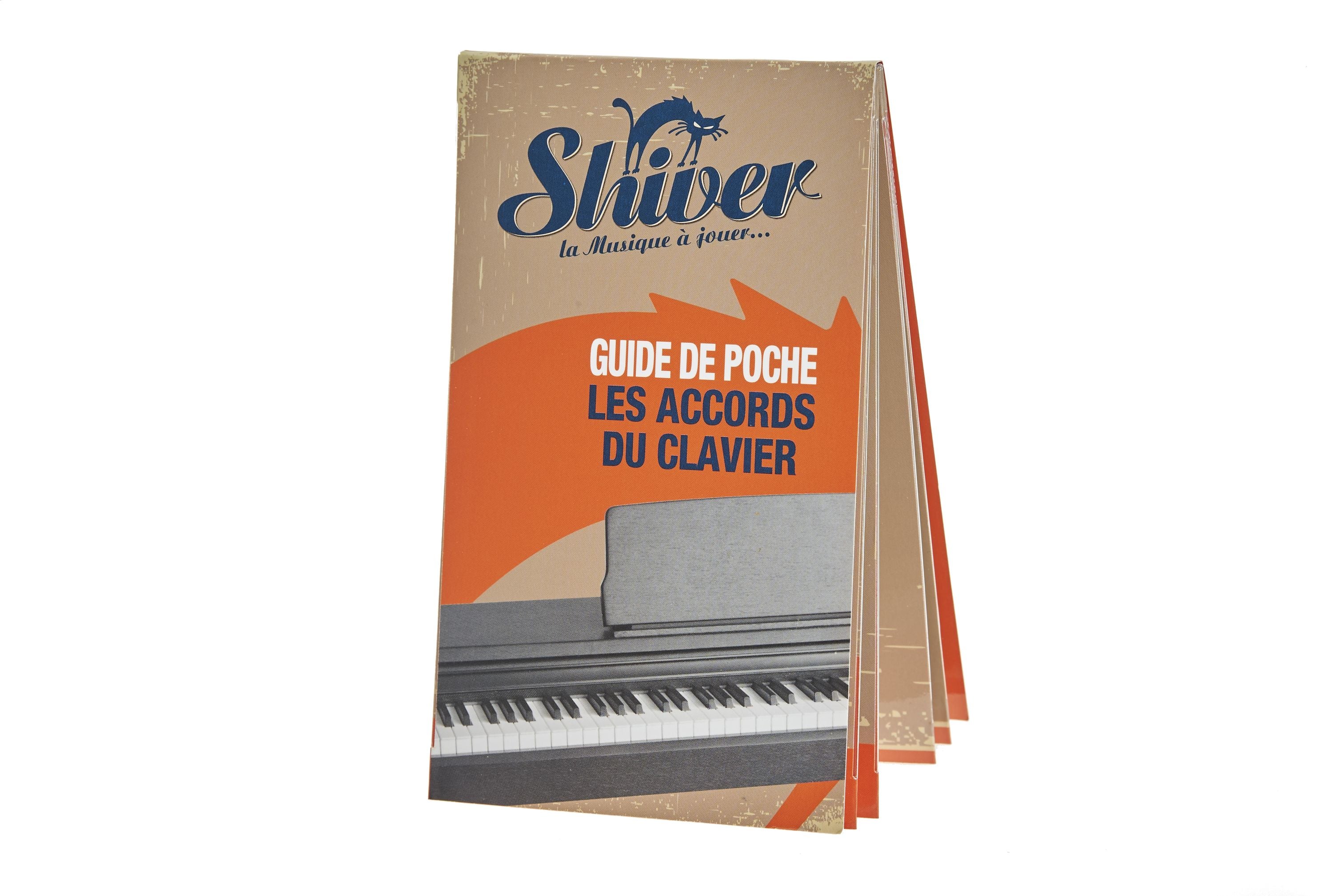 Guía de bolsillo Shiver: Acordes de teclado