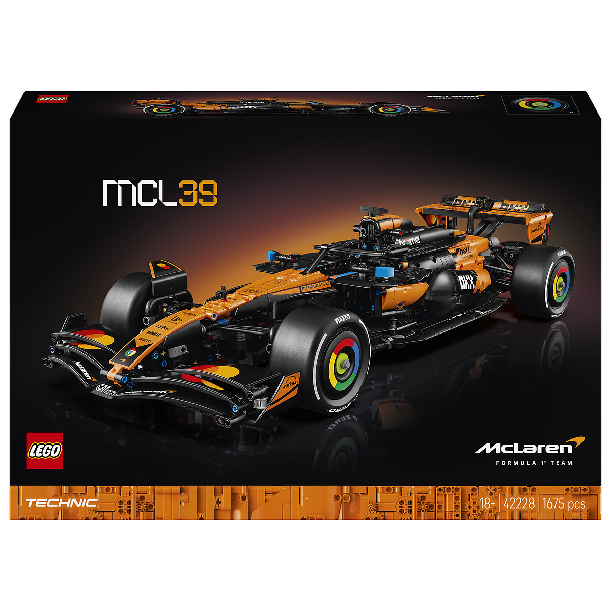 LEGO Technic McLaren MCL39 F1 Car Set 42228