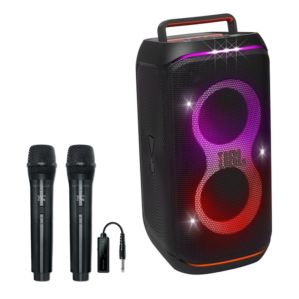 JBL PartyBox Club 120 + Muse MC-50 WI Speaker System