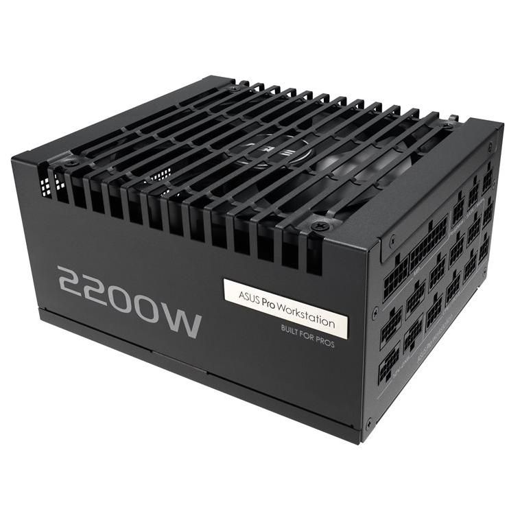 Asus Pro WS Modular PC Power Supply - ATX12V 3.1/EPS12V - 80 PLUS Platinum - 2200W - Active PFC