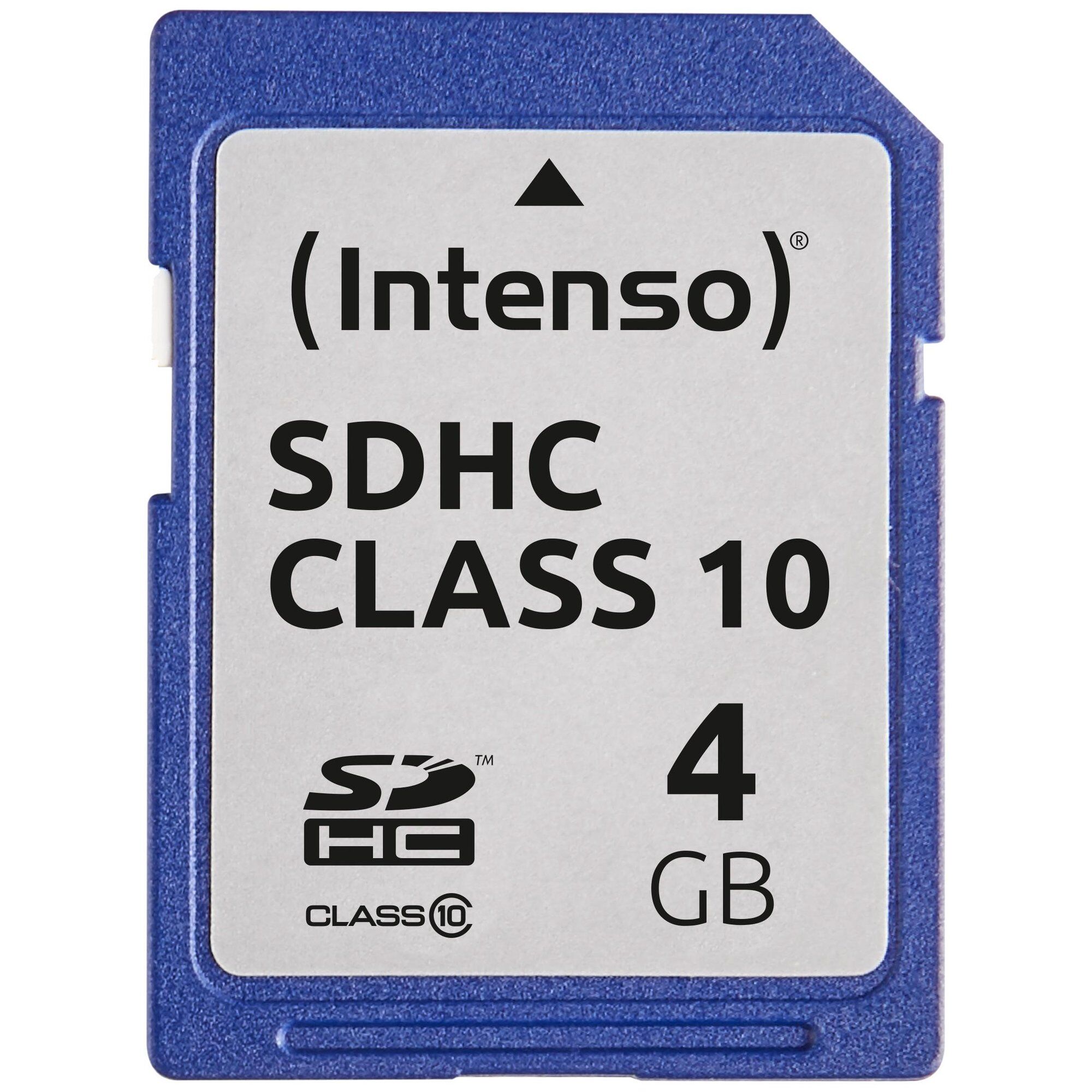 Intenso 4GB SDHC Card (4GB, Class 10)