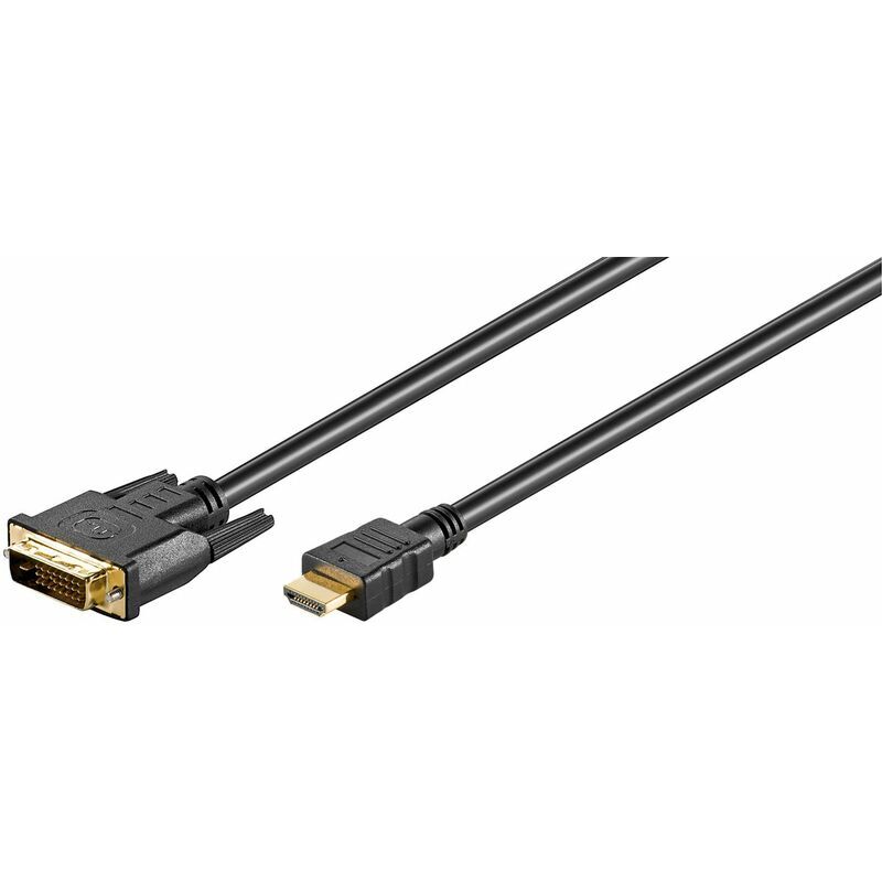 MicroConnect 3m HDMI to DVI-D Cable (19 pins, M-M)