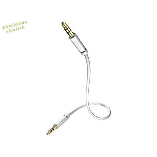 Cable de audio Inakustik 3,5 mm 1,5 m - Blanco