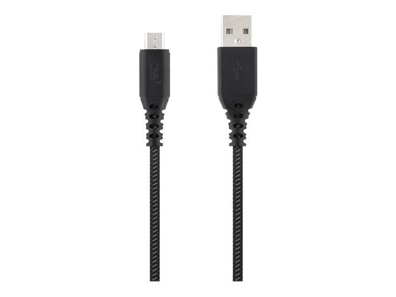 T'nB Xtremwork XW-3 - Câble USB Micro-USB - 3 A, 3 m, Rouge et Noir