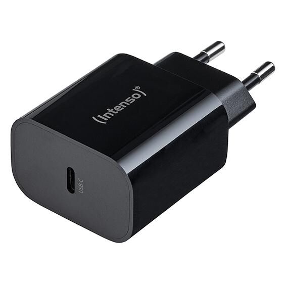 Intenso Power Adapter W20C, 20W, USB-C Port, Black