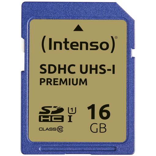 Intenso 16GB SDHC UHS-I Class 10 Memory Card