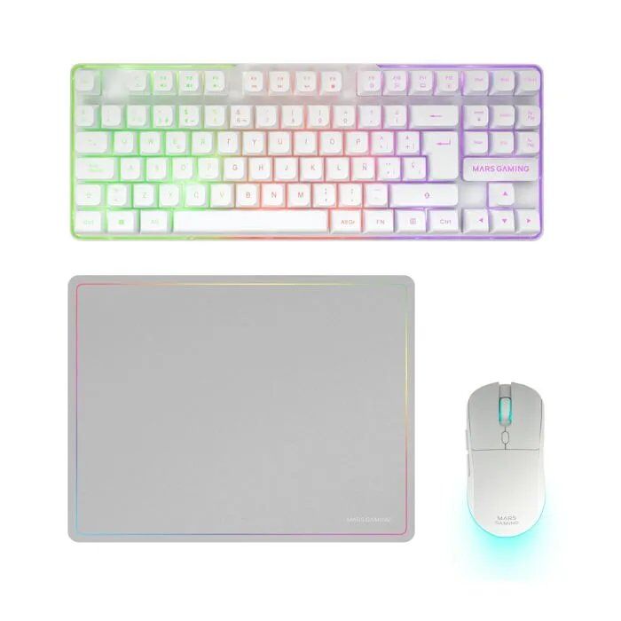 Mars Gaming TKL Wireless Gaming Set - RGB Keyboard & Mouse