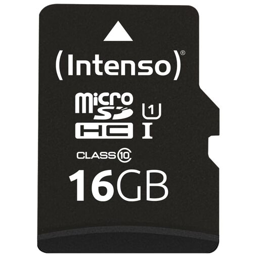 Intenso 16GB UHS-I Class 10 microSDHC Card