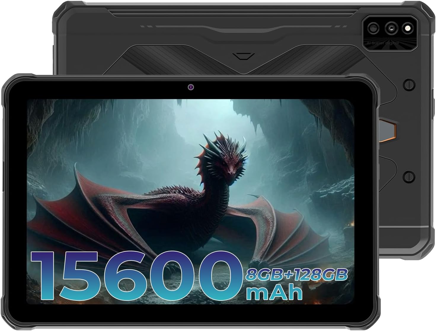 Tableta Hotwav R6 Pro de 10.1", 16GB de RAM + 256GB de ROM, 4G/5G, IP68/IP69K