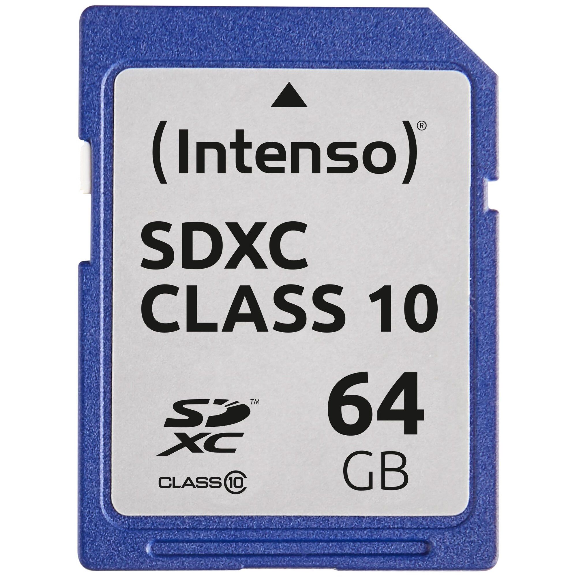 Intenso 64GB SDXC Class 10 Memory Card