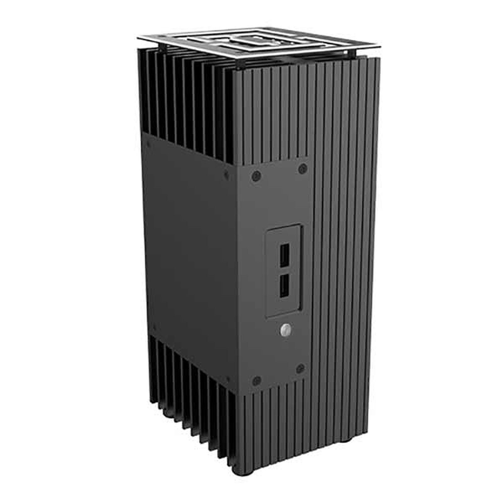 Caja AKASA Turing TN - Aluminio pasivo, para tarjetas madres Intel NUC NUC11TN
