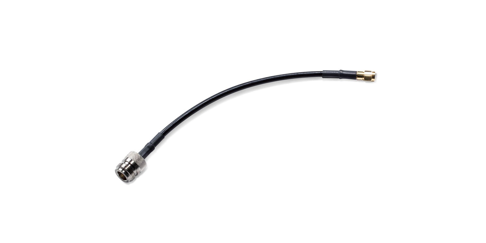 Lancom AirLancer AN-RPSMA-NJ - Antenna Adapter - N (F) Connector to RP-SMA (M) - Black