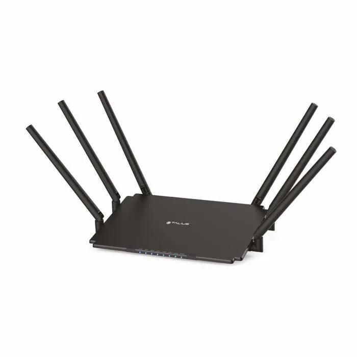 Routeur Talius TAL-RT2100GLAN - 2100 Mbps Dual Bande, 4 Ports, 6 Antennes