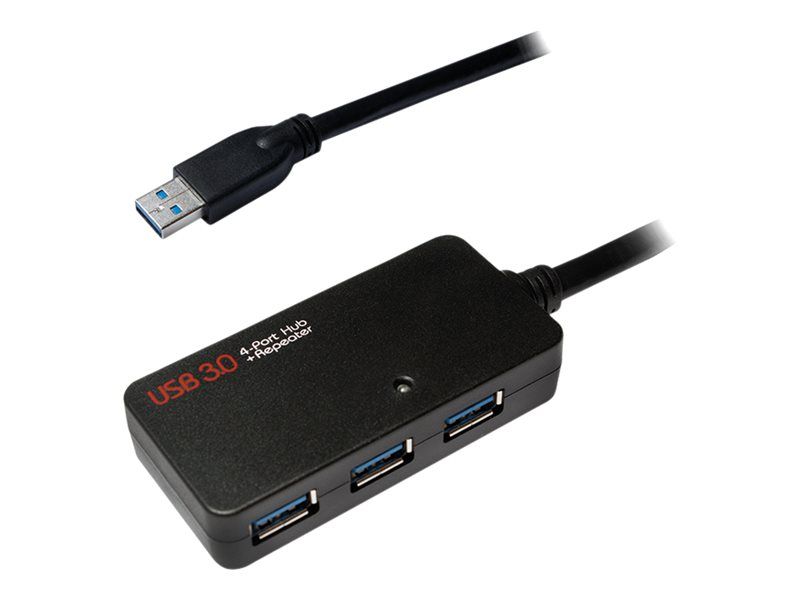 Cable USB 3.0 Activo 2direct, hasta 10m con Hub de 4 puertos