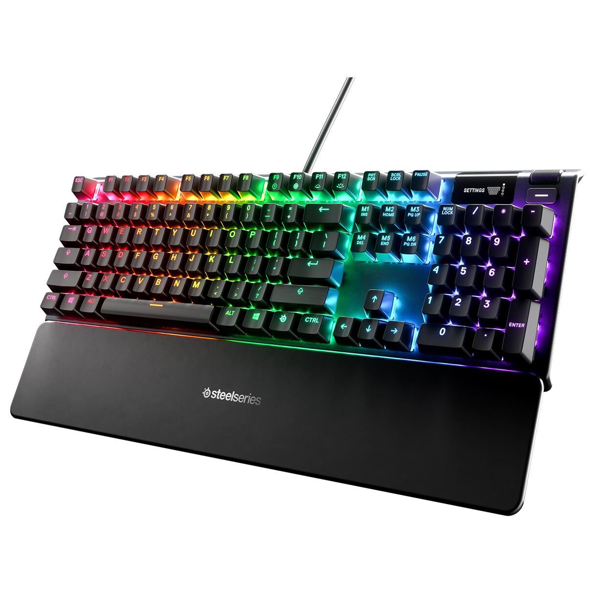 Clavier de jeu SteelSeries Apex 5, USB, Noir
