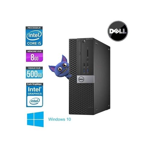 Dell OptiPlex 3040 SFF - Procesador Core i5 6500, 3,2 GHz, 8 GB, 500 GB DVD-RW, Gráficos Intel HD