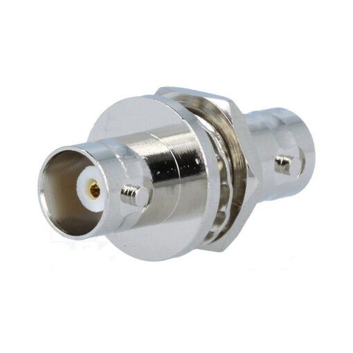 BNC Female to BNC Female Adapter with Nut
