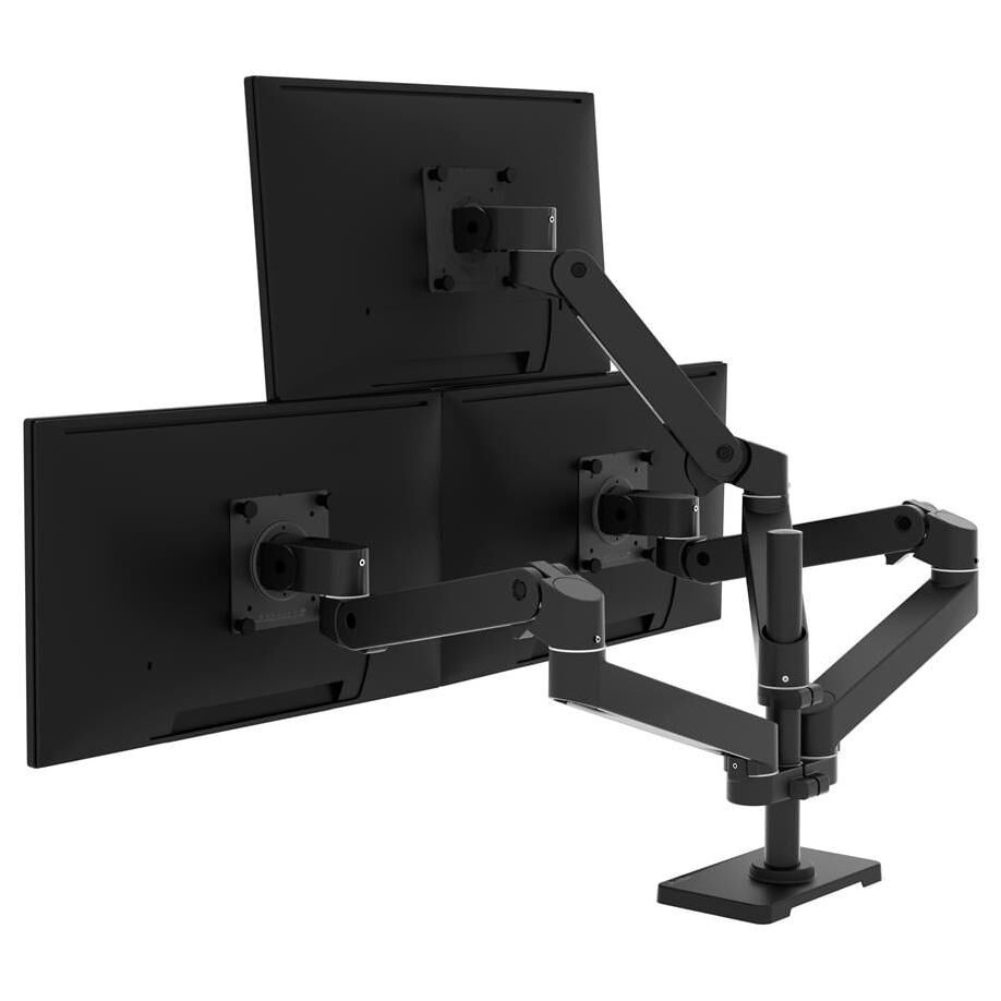 Ergotron Flat Screen Monitor Stand, Black