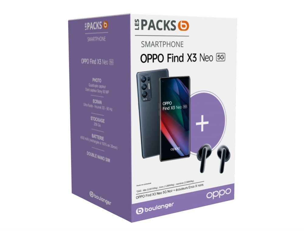 OPPO Find X3 Neo 256GB Black