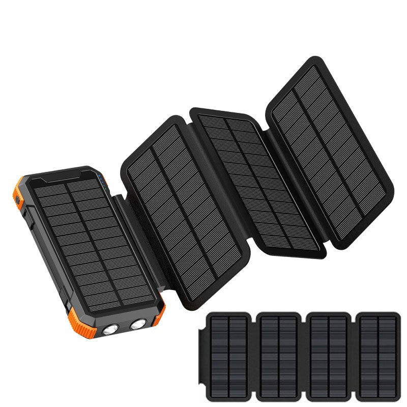 SZSMART 20000mAh Solar Power Bank with Detachable Panels