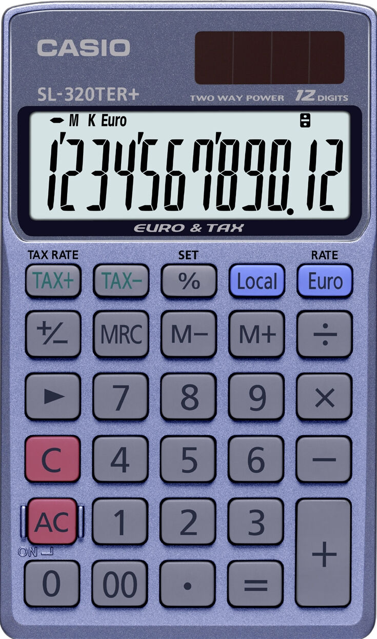 Calculatrice de poche Casio SL-320TER+