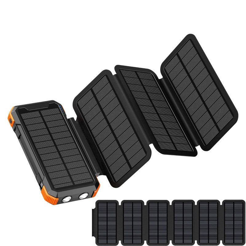 SZSMART 20000mAh Solar Power Bank with Detachable Panels