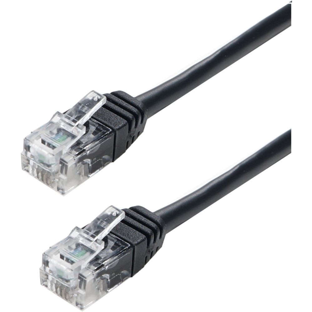 Câble téléphonique Essentiel B 2M RJ11 M/M Blinde