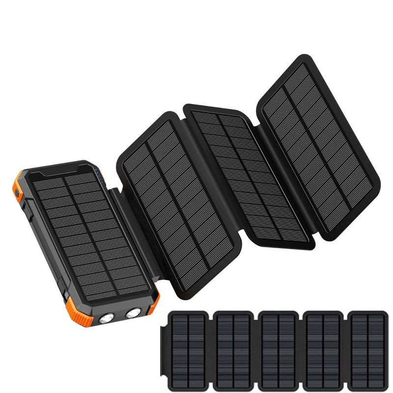 SZSMART 20000mAh Solar Power Bank with Detachable Panels