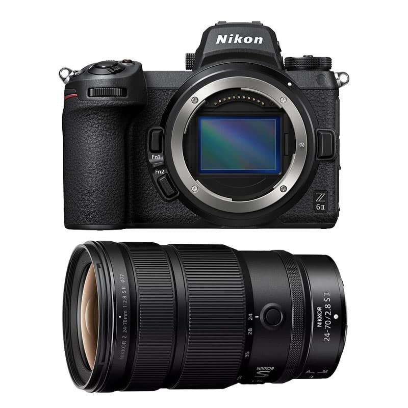 Nikon Z6 II + NIKKOR Z 24-70mm f/2.8 S II Lens, 3-Year Warranty