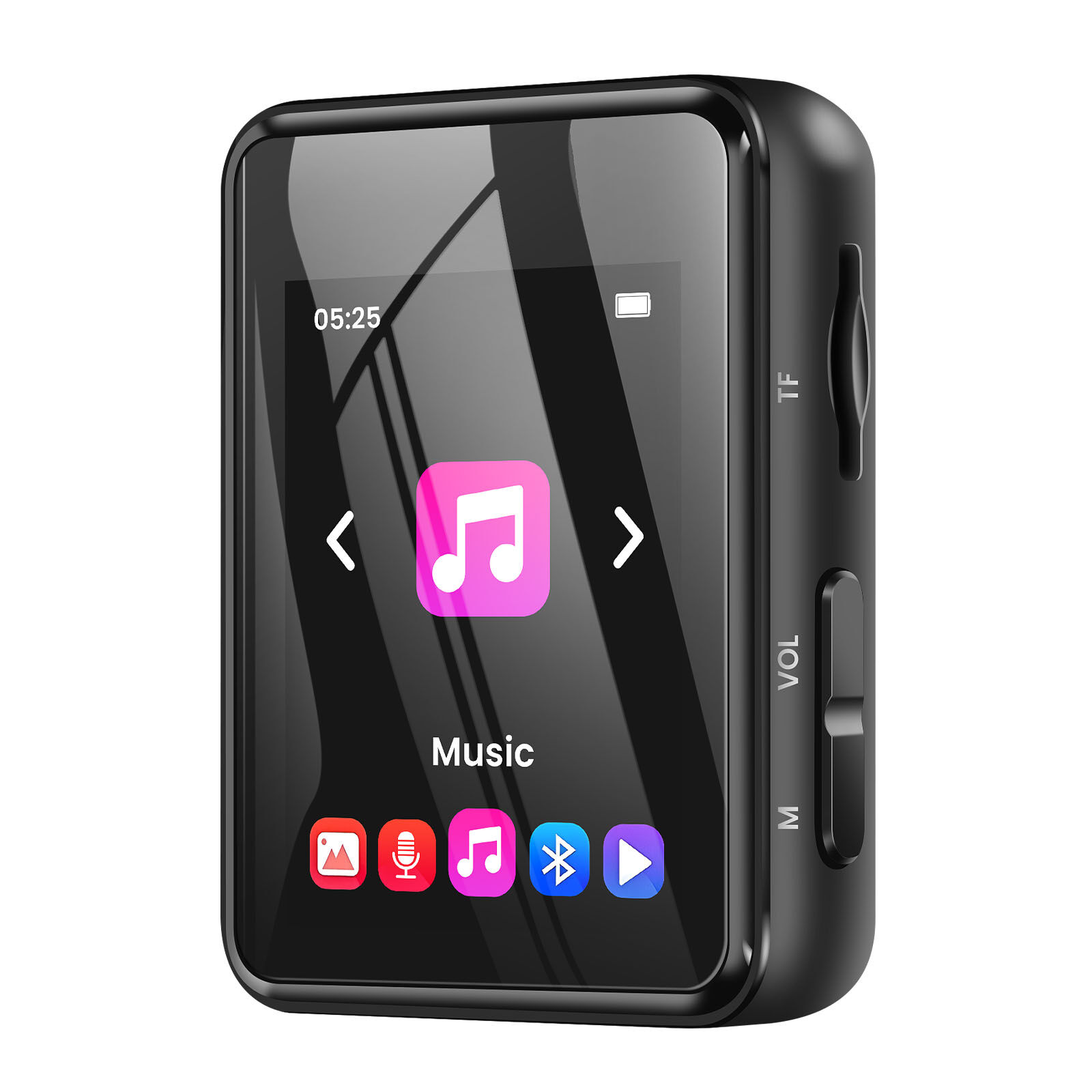 Avizar 16GB Clip MP3 Player with 2' Screen