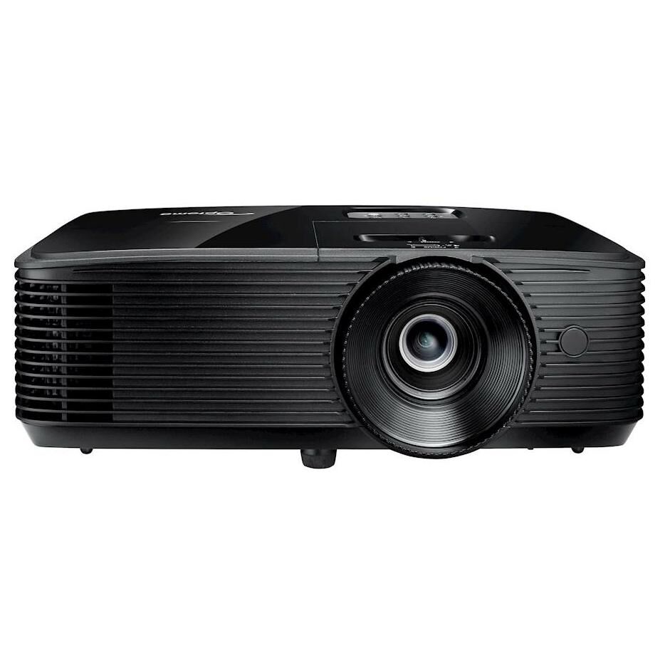 Proyector Optoma W400LVe de 4000 lúmenes DLP WXGA (1280x800) con enfoque estándar, negro