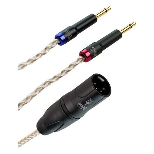 Meze Furukawa PCUHD Silver-Plated Braided Headphone Cable (2.5m)
