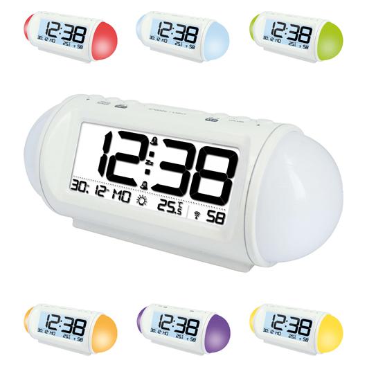 Tecnolinea Reloj Despertador Blanco