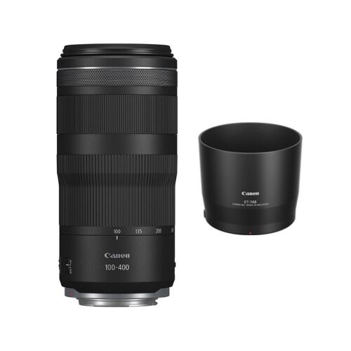 Canon RF 100-400mm f/5.6-8 IS USM Lens + Canon ET-74B
