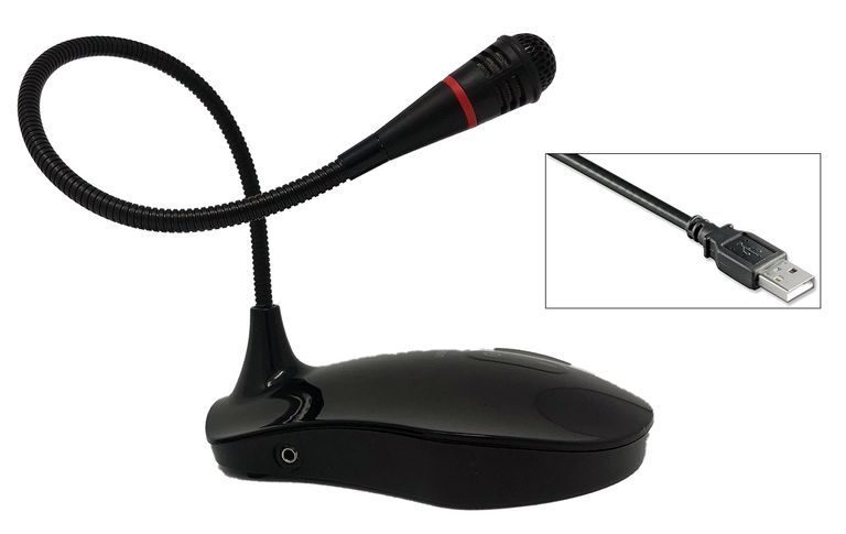 Empire Media Desk-150 Black Table Microphone