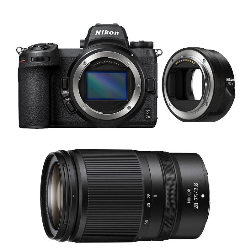 Nikon Z7 II + 28-75mm f/2.8 with 3-Year Warranty + FTZ II Adapter