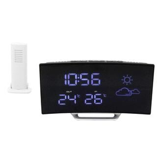 Radio portátil Soundmaster FUR100 con reloj analógico