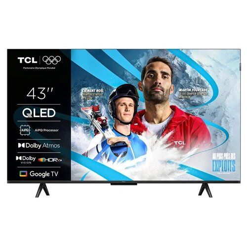 TCL 43QLED780K 43-Inch QLED TV 4K with Google TV