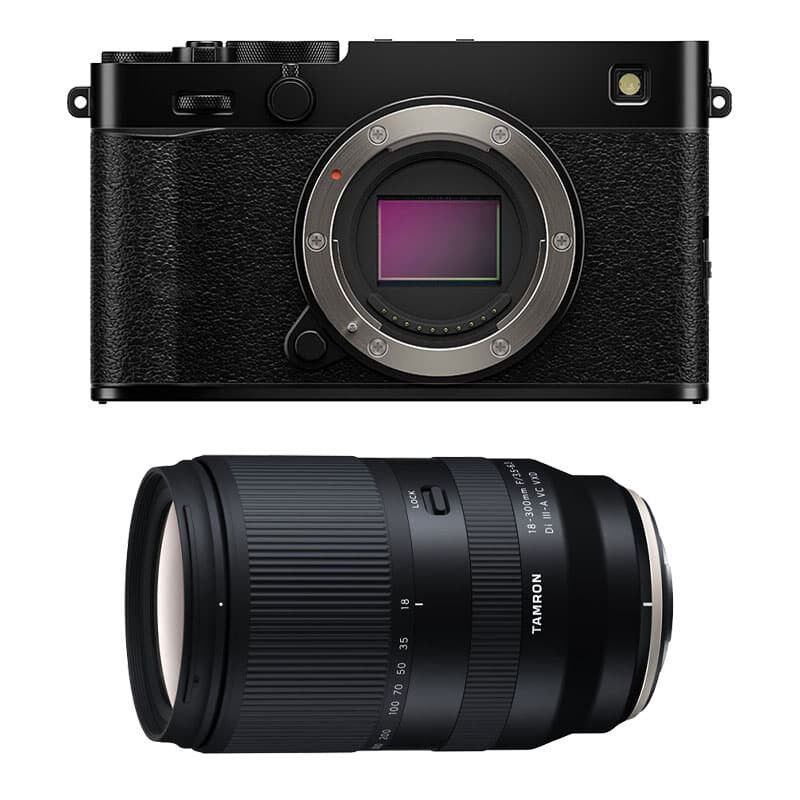 Fujifilm X-E5 Black + Tamron 18-300mm F/3.5-6.3 Di III-A VC VXD 3-Year Warranty